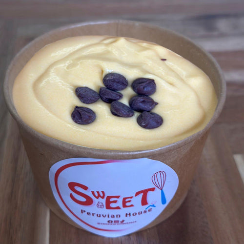 Helado de Lucuma con Chispas de Chocolate (8 oz)