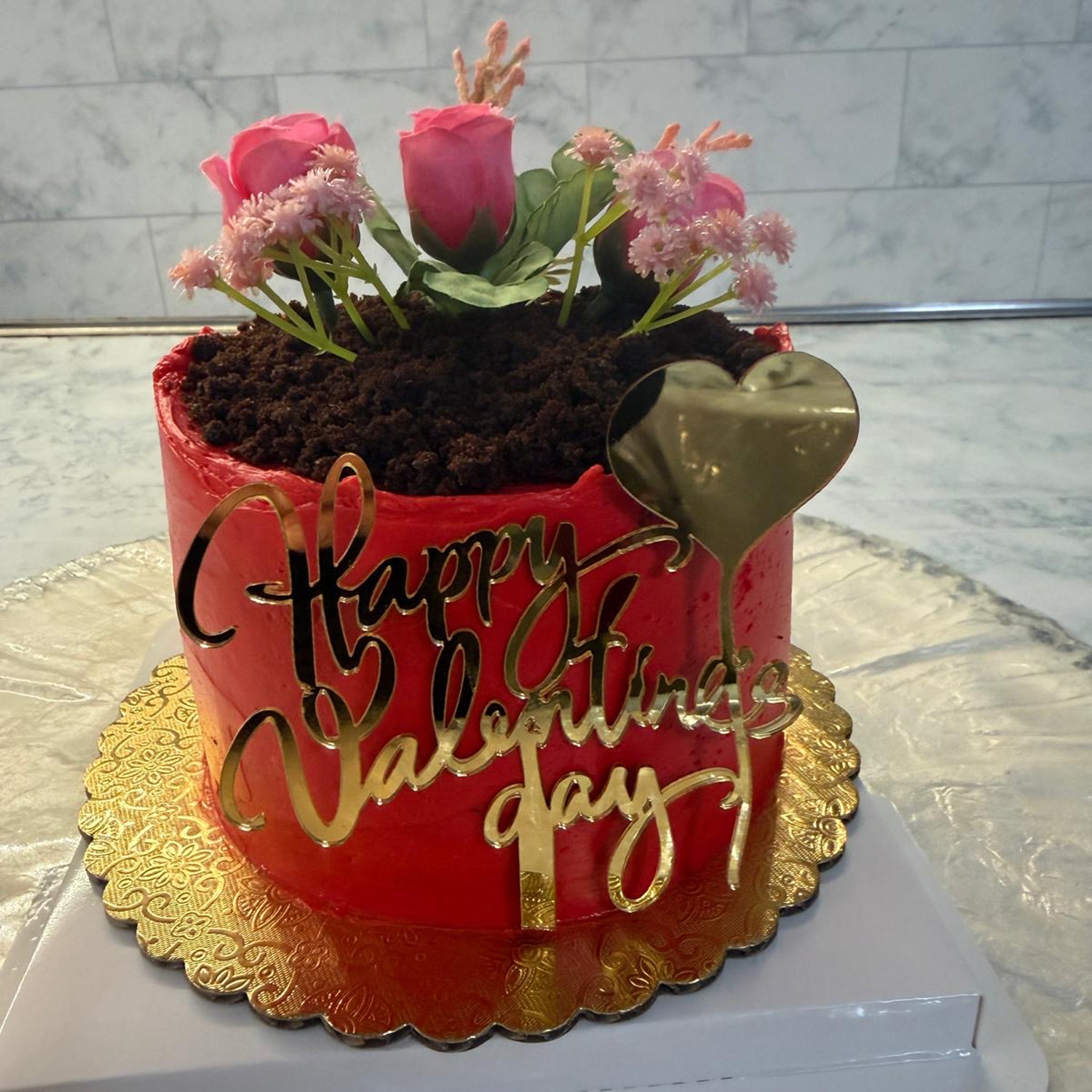 Torta de Chocolate Humeda (10 inch) Valentine's Days
